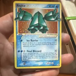 Pokemon Company Regice Star 90/92 Legend Maker Holo Ultra Rare English 2006 - Image 4