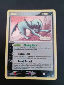 Pokemon Absol 15/92 Reverse Holo Stamped EX Legend Maker Rare Near Mint NM - Image 1