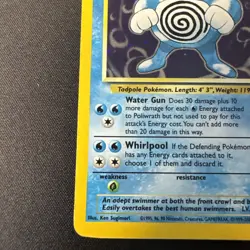 Wizards of the Coast Pokemon TCG Poliwrath 015/130 Base Set 2 Holo Rare (#2) DMG - Image 5