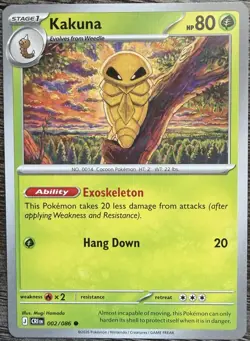 Kakuna - 002/086 - Chaos Rising (CRI) ME04 - Pokemon NM/M - Image 1