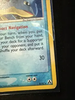 Pokemon Lapras 8/92 EX Legend Maker Holo Rare English 2006 - Image 3