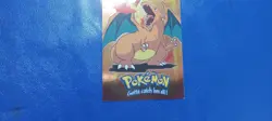Pokemon TCG Topps Charizard E6 of 12 Movie Edition Holo Foil Blue Logo 1999 - Image 3