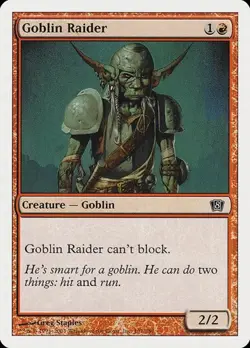[4x] Goblin Raider 8ED LP MTG - Image 1