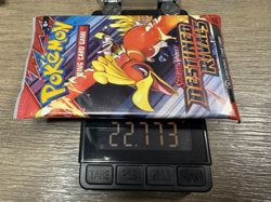 (HEAVY) 22.77g Pokemon TCG Destined Rivals Booster Pack (SEALED) - Image 1