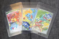 Pokemon TCG First Partner Illustration Collection Series 1 Kanto GEN 1 Starters - Image 1