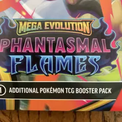 Pokemon Mega Phantasmal Flames Booster Pack - Image 2