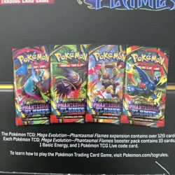 Pokemon Mega Phantasmal Flames Booster Pack - Image 4