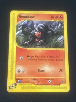 Pokemon - Houndour - Aquapolis 86/147 - Common - LP - Image 1