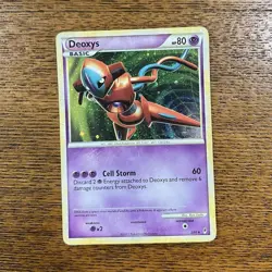 Pokemon TCG Deoxys 2/95 Call of Legends Reverse Holo Rare Basic 80 HP ENG - Image 1