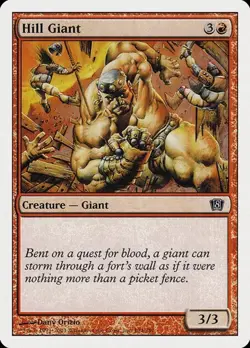 [4x] Hill Giant 8ED LP MTG - Image 1