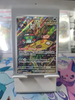 Pokemon Brute Bonnet 207/182 Sv04: Paradox Rift Illustration Rare Holo - Image 1