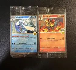 Primarina & Armarouge Pokemon Pitch Black Promos - Image 1