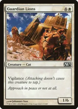 [4x] Guardian Lions M13 LP MTG - Image 1