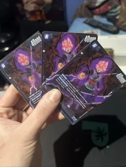 Goku Black X3 FB01-039 SR Fusion World Awakened Pulse Dragon Ball NM CARD! - Image 1