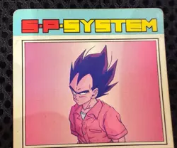 Dragon Ball Z Card No.632 Vegeta TCG Amada Made in Japan - Image 5