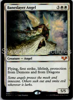 MTG SkeenAB Baneslayer Angel FOIL From the Vault Angels. NM. - Image 1