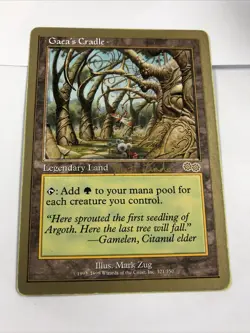 J4 Gaea's Cradle Urza's Saga - Regular - Autograph Matt Linde - Image 1