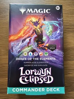 Magic The Gathering Lorwyn Eclipsed Commander Deck - Dance of the Elements - Image 1