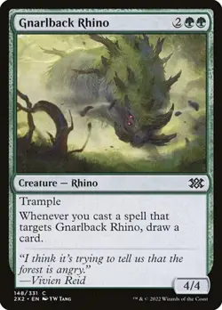 [4x] Gnarlback Rhino 2X2 NM MTG - Image 1