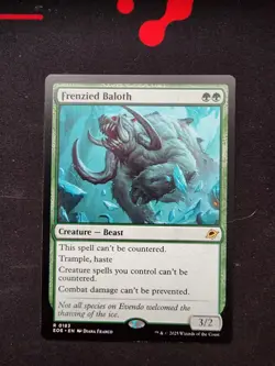 #183 Frenzied Baloth NM 2025 MTG Edge of Eternities R - Image 1