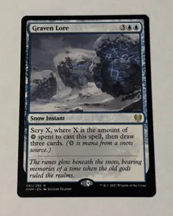 MTG Graven Lore - Kaldheim NM - Image 1