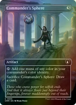 MTG Commander's Sphere Borderless Full Art Foil ** Commander Masters ** English - Image 1