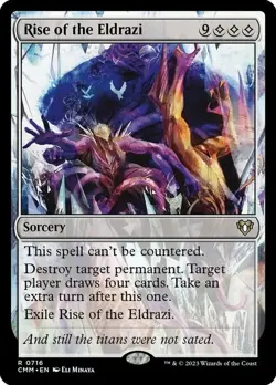 Magic The Gathering MTG RISE OF THE ELDRAZI Commander Masters NM Near Mint - Image 1