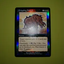 FOIL Crippling Fatigue x1 Torment 1x MTG Magic the Gathering - Image 1