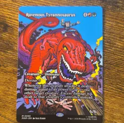 Magic: The Gathering Ravenous Tyrannosaurus Regular Eng 0093 Marvel - Image 1