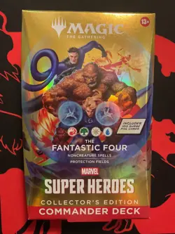 SEALED MTG Commander Collector's Edition Marvel Fantastic Four Commander Deck - Image 1