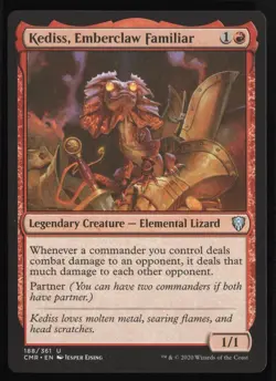 KEDISS, EMBERCLAW FAMILIAR Commander Legends Magic: The Gathering NM - Image 1