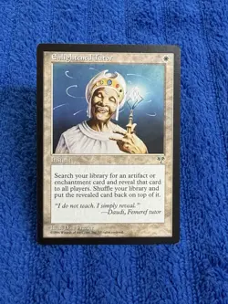 Magic the Gathering Enlightened Tutor 1996 - Image 1