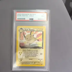 Dark Raichu Rocket Secret Rare Holo PSA 9 - Pokemon Vintage WOTC - Image 1