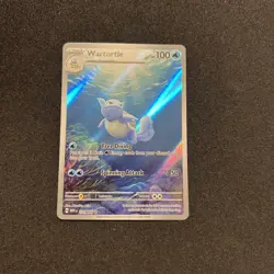 Wartortle - 171/165 Illustration Rare SV: Scarlet & Violet 151 Pokemon TCG NM - Image 1