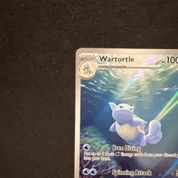 Wartortle - 171/165 Illustration Rare SV: Scarlet & Violet 151 Pokemon TCG NM - Image 3