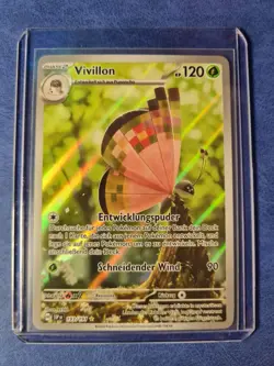 Pokemon Vivillon • 193/191 • Sturmische Funken • IR • DE • NM - Image 4