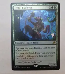 Icetill Explorer Edge Of Eternities Magic the Gathering MTG M/NM Promo Foil - Image 1