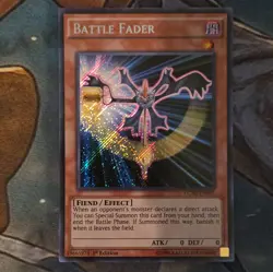 Yu-Gi-Oh! Battle Fader Secret Rare Holo 1st Ed LC5D-EN061 Konami EN - Image 1