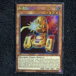 A-Assault Core Unlimited LCKC-EN019 Yu-Gi-Oh YuGiOh Secret Rare NM - Image 1