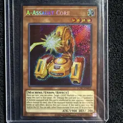 A-Assault Core Unlimited LCKC-EN019 Yu-Gi-Oh YuGiOh Secret Rare NM - Image 3