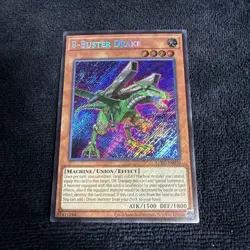 B-Buster Drake LCKC-EN020 Yu-Gi-Oh YuGiOh Secret Rare NM - Image 1