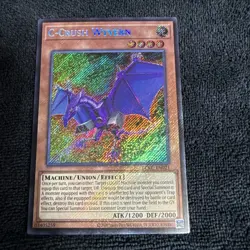 C-Crush Wyvern LCKC-EN021 Yu-Gi-Oh YuGiOh Secret Rare NM - Image 1
