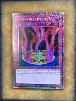 Yugioh Cursed Seal of the Forbidden Spell RA03-EN0776 Quarter Century 1st Ed NM - Image 1