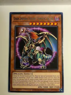 Chaos Emperor Dragon Envoy of the End TOCH-EN030 Toon Chaos YuGiOh Unlimited MP - Image 1