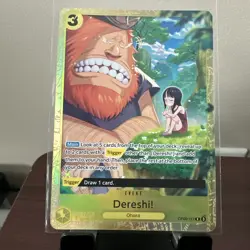 Dereshi OP09-117 Premium Best Selection Vol 4 One Piece TCG ENGLISH Alt Art - Image 1