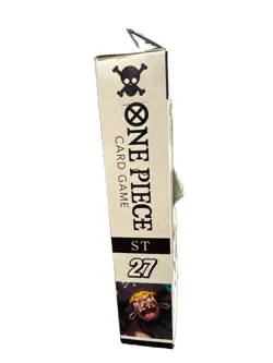 One Piece Card Game: Black - Marshall D Teach Starter Deck (ST-27) Sealed W/Pack - Image 4