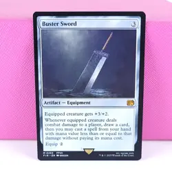 MTG Buster Sword 0255 Final Fantasy Regular LP - Image 1