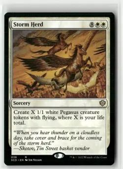Storm Herd 36 R Starter Commander Decks NM Magic: The Gathering - Image 1