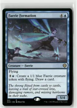 Faerie Formation 51 R Starter Commander Decks NM Magic: The Gathering - Image 1