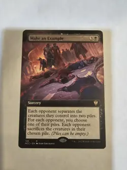 Make an Example (Extended Art) Commander: Streets of New Capenna Regular - Image 1